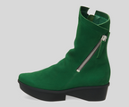 NAOZZI GREEN MID CALF BOOT