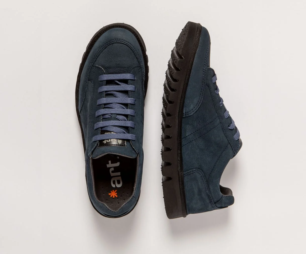ONTARIO 1595 NUBUCK NAVY SNEAKER