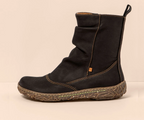 NIDO N722 BLACK LEATHER ANKLE BOOT
