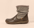 NIDO N758 BROWN LEATHER ANKLE BOOT