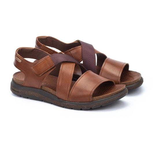 PIKOLINOS SAMPLE - NIJAR M0B-0125 MEN'S BROWN LEATHER SANDAL