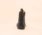 NOMADA N5264 BLACK LEATHER LACEUP BOOTS