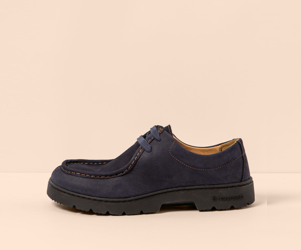 NOMADA N5264 NAVY LEATHER BROGUES