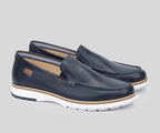 PIKOLINOS SAMPLE - OLVERA M8A-3189 MEN'S NAVY LEATHER MOCCASIN