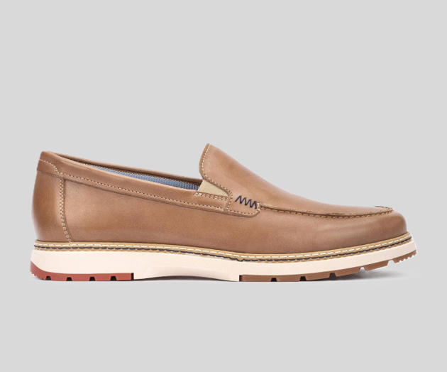 PIKOLINOS SAMPLE - OLVERA M8A-3189 MEN'S BEIGE LEATHER MOCCASIN