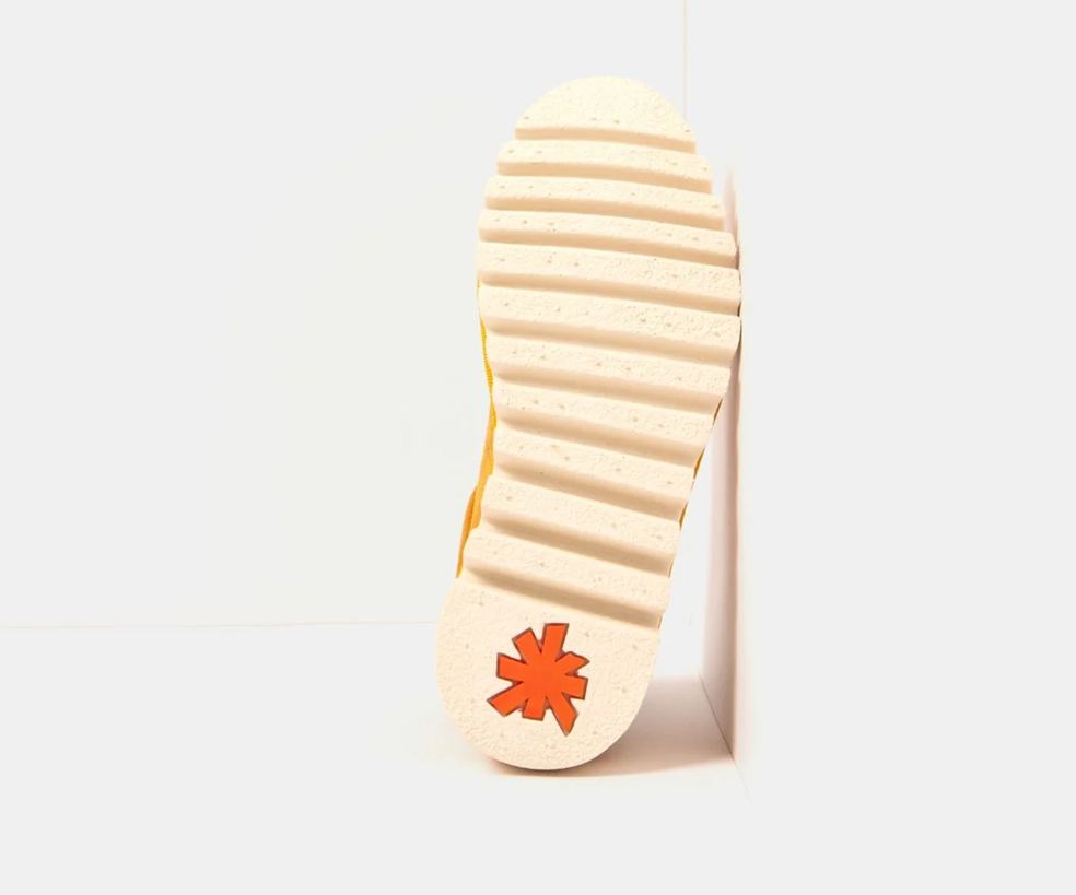 ONTARIO 1595 NUBUCK YELLOW SNEAKER