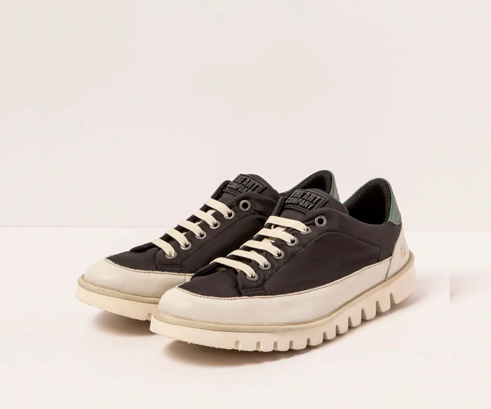 ONTARIO 1596 BLACK NYLON SNEAKER