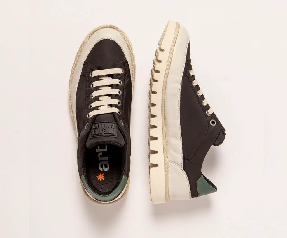 ONTARIO 1596 BLACK NYLON SNEAKER