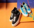 ONTARIO 1596 BLACK NYLON SNEAKER