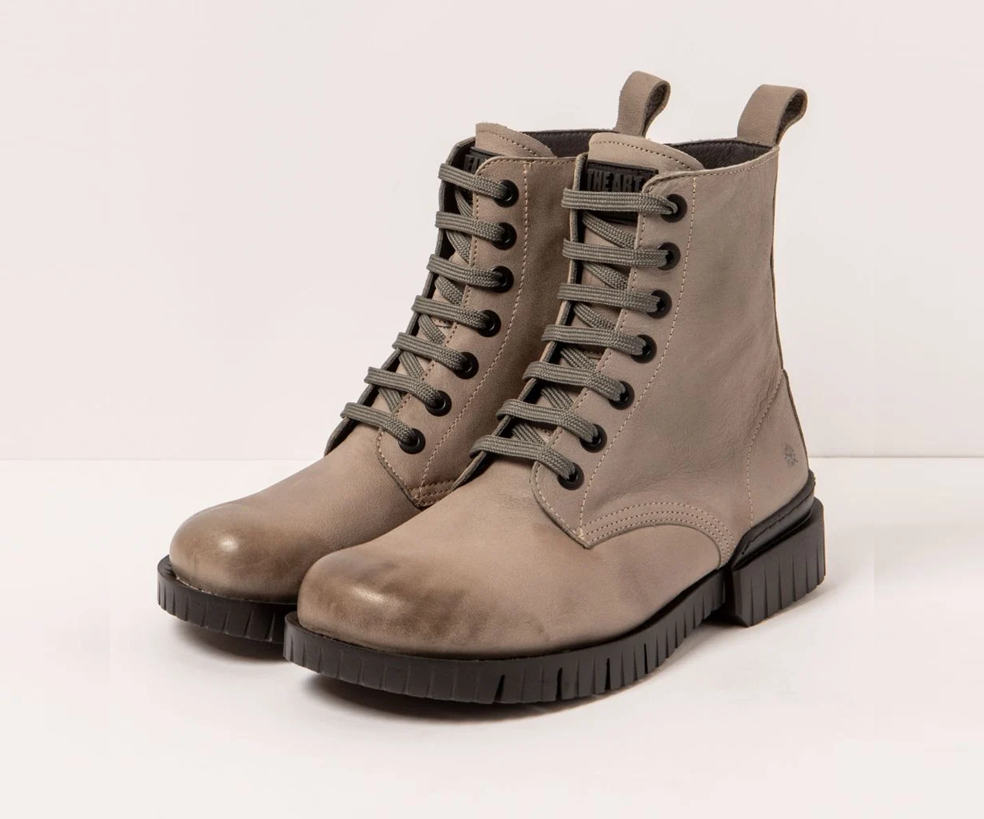 OXFORD 1836 TAUPE LEATHER BOOT