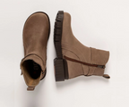 OXFORD 1837 TAUPE LEATHER BOOT