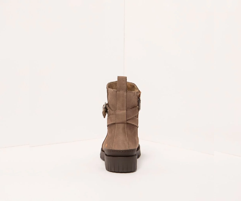 OXFORD 1837 TAUPE LEATHER BOOT