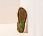PANGLAO N5810 BLACK LEATHER SANDALS