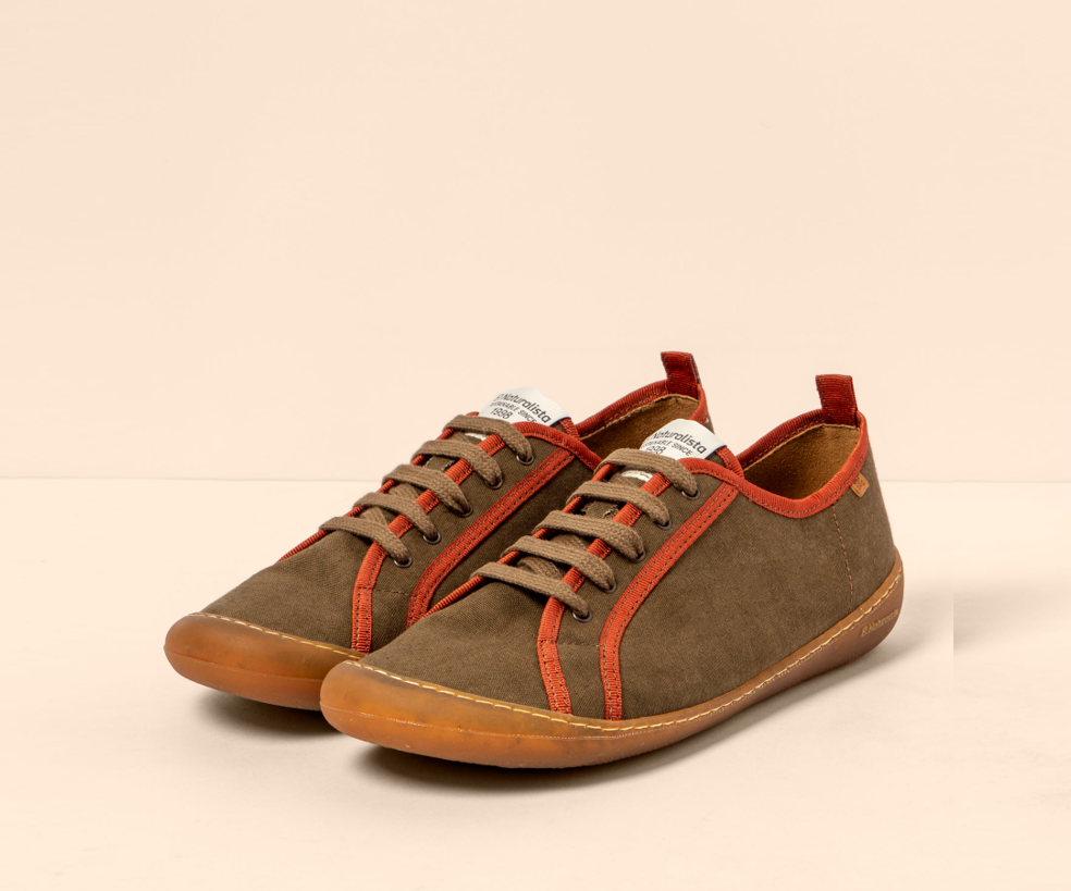 PAWIKAN N5738 KHAKI COTTON SNEAKER