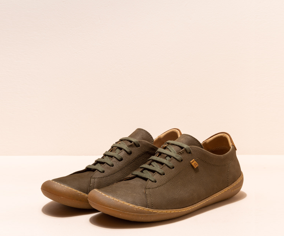 PAWIKAN N5770 KHAKI LEATHER SNEAKER