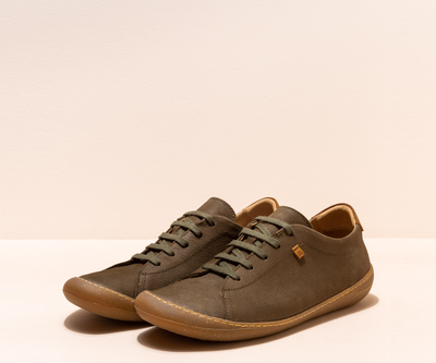 PAWIKAN N5770 KHAKI LEATHER SNEAKER