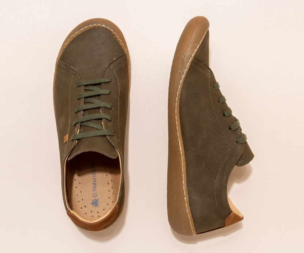 PAWIKAN N5770 KHAKI LEATHER SNEAKER