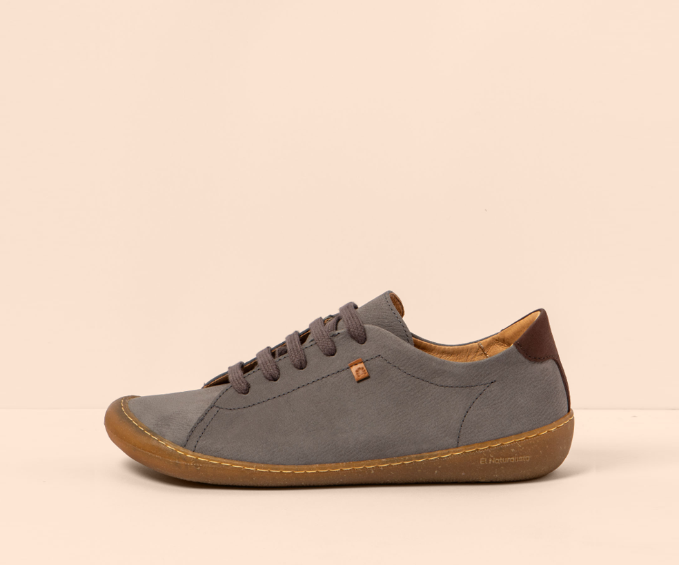 PAWIKAN N5770 GREY LEATHER SNEAKER