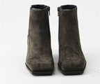 RAS SHOES SAMPLE - POPULAR 8331 BROWN SUEDE BOOTS