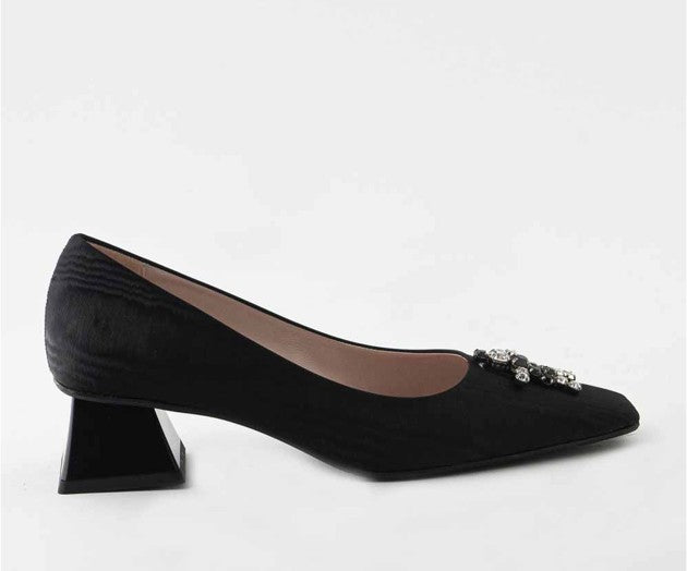 RAS SHOES SAMPLE - PRESTIGE 8280 BLACK HEELS