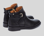 PUERTOLLANO W3C-8869 BLACK ANKLE BOOT
