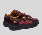 PIKOLINOS SAMPLE - RIELLS W4Z-6784 RED LEATHER SNEAKER