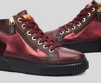 PIKOLINOS SAMPLE - RIELLS W4Z-8584 RED LEATHER SNEAKER BOOT