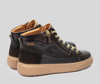 RIELLS W4Z-8584 GREEN LEATHER SNEAKER BOOT