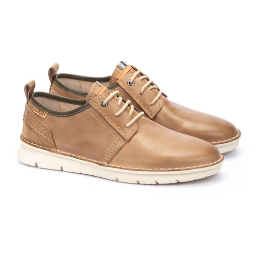 PIKOLINOS SAMPLE - RIVAS M3T-4232 MEN'S TAN LEATHER SNEAKER