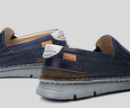 PIKOLINOS SAMPLE - RIVAS M3T-3197 MEN'S NAVY LEATHER MOCCASIN