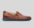 PIKOLINOS SAMPLE - RIVAS M3T-3197 MEN'S BROWN LEATHER MOCCASIN