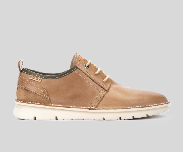 PIKOLINOS SAMPLE - RIVAS M3T-4232 MEN'S TAN LEATHER SNEAKER