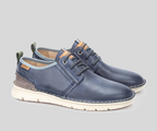 PIKOLINOS SAMPLE - RIVAS M3T-4232 MEN'S BLUE LEATHER SNEAKER