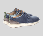 PIKOLINOS SAMPLE - RIVAS M3T-4232 MEN'S BLUE LEATHER SNEAKER