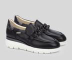 RUEDA W2A-3883 BLACK LEATHER LOAFER
