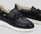 RUEDA W2A-3883 BLACK LEATHER LOAFER