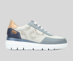 RUEDA W2A-6553 LIGHT BLUE LEATHER SNEAKER