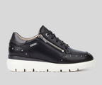 RUEDA W2A-6596 BLACK LEATHER SNEAKER
