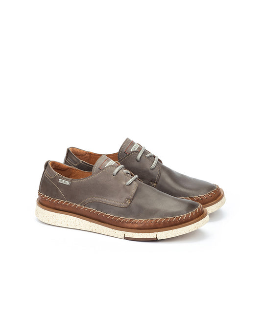 PIKOLINOS SAMPLE - SAN JUAN M6L-4274 GREY LEATHER SNEAKER