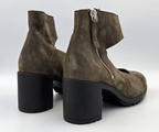 SHEYLA GREY NUBUCK HEEL