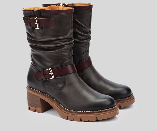 PIKOLINOS SAMPLE - SORIA W0B-8534 KHAKI BIKER'S BOOT