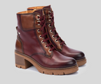 PIKOLINOS SAMPLE - SORIA W0B-8552 RED LEATHER MID CALF BOOT