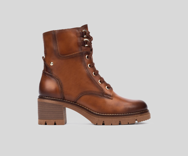 PIKOLINOS SAMPLE - SORIA W0B-8552 TAN LEATHER MID CALF BOOT