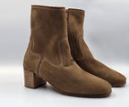 SOUALE TAN LEATHER BOOT
