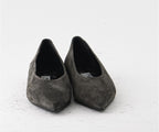 RAS SHOES SAMPLE - SYMBOL 8200 BROWN SUEDE BALLERINAS