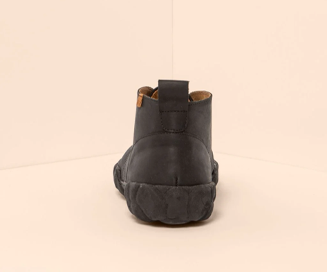 TURTLE N5618 BLACK LACED ANKLE BOOTS
