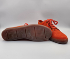 VANAME ORANGE COWHIDE SNEAKER