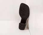 VERONA 1706 BLACK LEATHER ANKLE BOOT