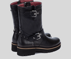 VICAR W6S-9741 BLACK BIKER BOOT