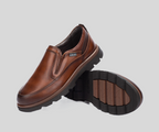 VIGO M3M-3047 MEN'S BROWN LEATHER LOAFER